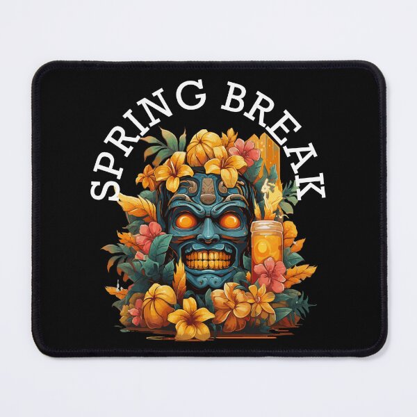 Item preview, Tiki Tropical Vacation - Spring Break (White Lettering) designed and sold by VelvetRoom.