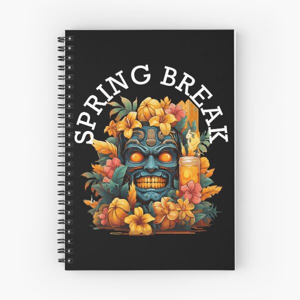 Item preview, Tiki Tropical Vacation - Spring Break (White Lettering) designed and sold by VelvetRoom.