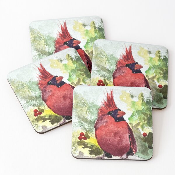 Item preview, Winter Cardinal designed and sold by Susan Elizabeth Jones Art.