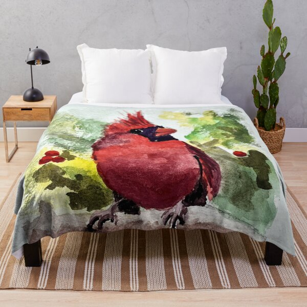 Item preview, Winter Cardinal designed and sold by Susan Elizabeth Jones Art.