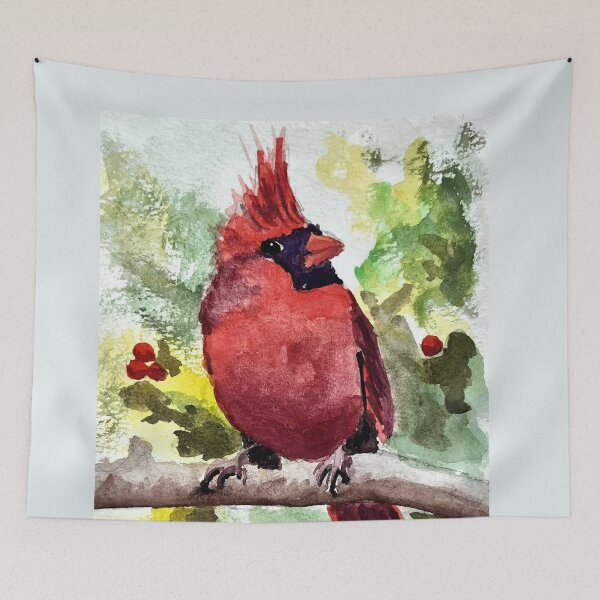 Item preview, Winter Cardinal designed and sold by Susan Elizabeth Jones Art.