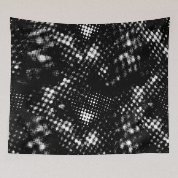 Item preview, Retro grunge white halftone ink print designed and sold by BestPics.