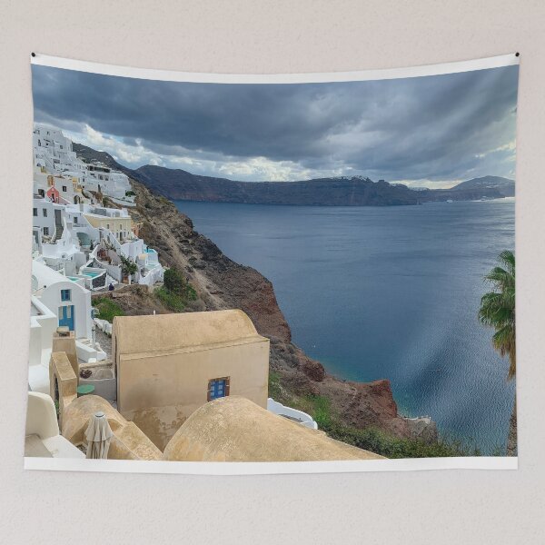 Item preview, Colors of Oia, Santorini, Island Life designed and sold by SafariByMarisa.