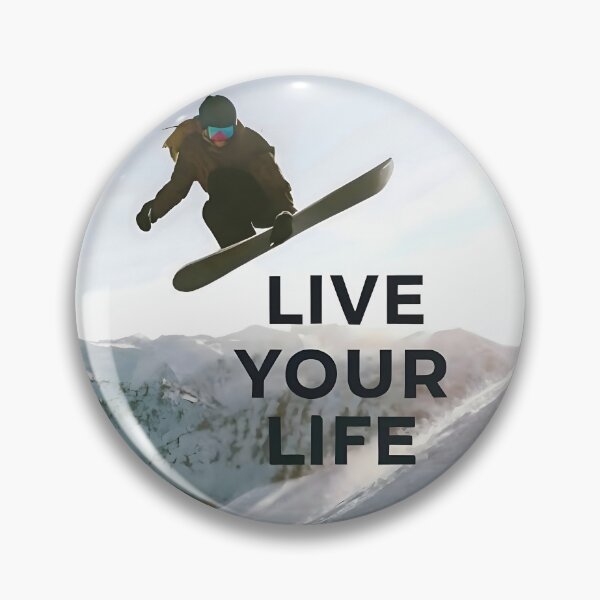 Item preview, Snowboarder Live Your Life designed and sold by PlanetMarker.