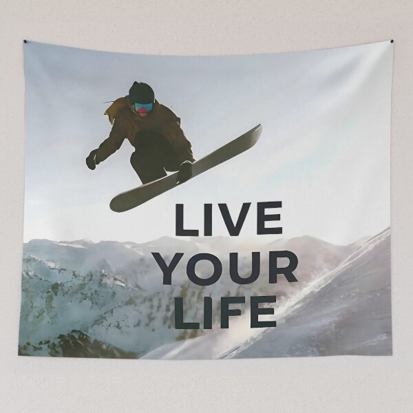 Item preview, Snowboarder Live Your Life designed and sold by PlanetMarker.