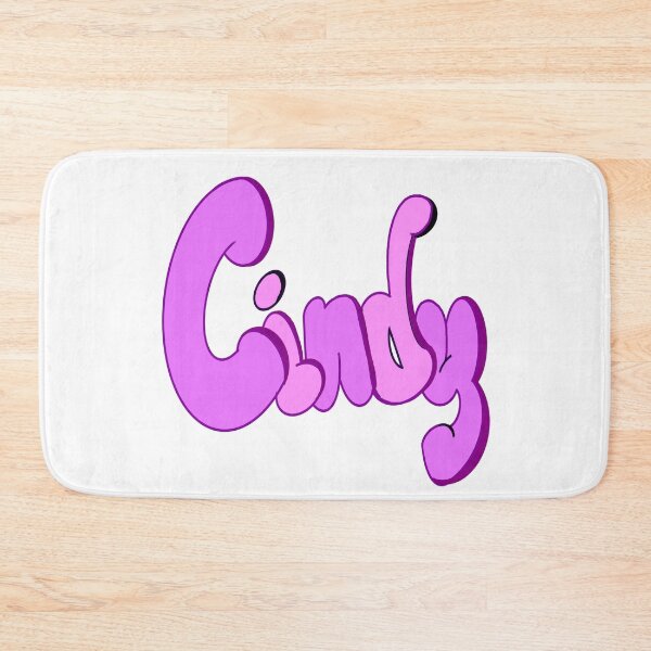 Item preview, Top 10 best personalised gifts 2024 purple  Cindy personalised personalized  custom name  floral with purple on black background . Cindy designed and sold by Artonmytee.