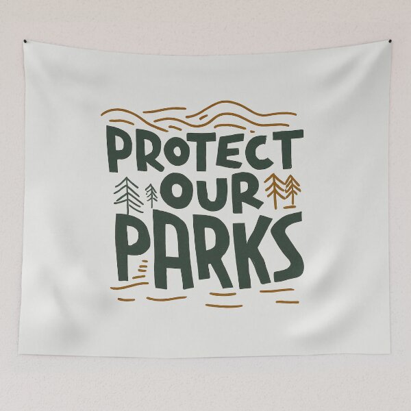 Item preview, Protect Our Parks designed and sold by Retro Travel Design.