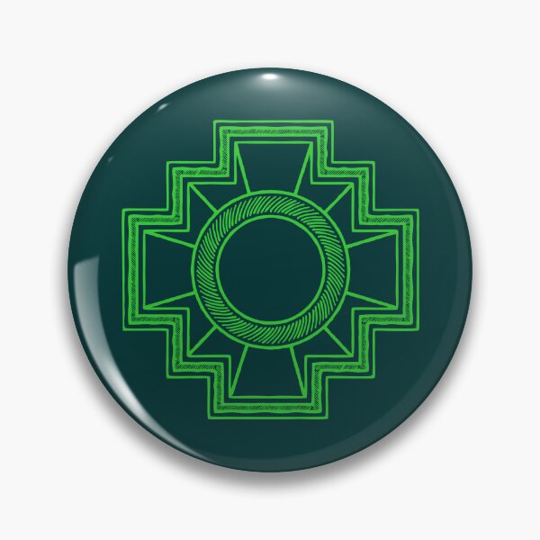Item preview, Chakana spring green lines designed and sold by Betuzo.