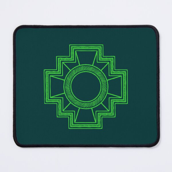 Item preview, Chakana spring green lines designed and sold by Betuzo.