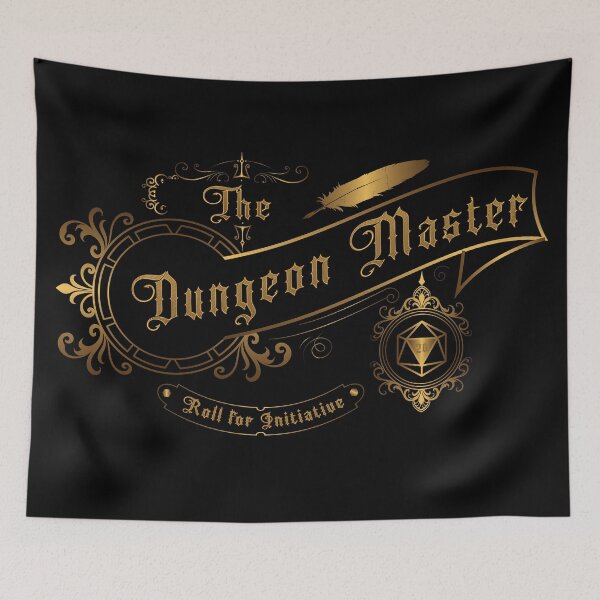 Item preview, Vintage RPG Dungeon Master Design designed and sold by FireflyStudi0s.