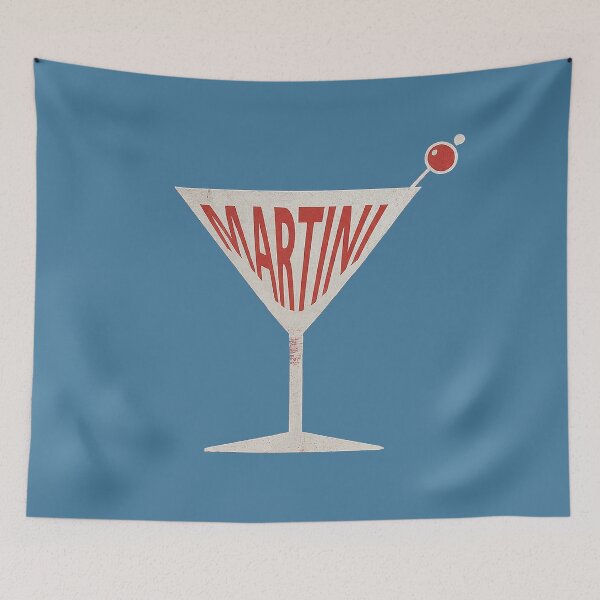 Item preview, Vintage Martini Glass designed and sold by Retro Travel Design.