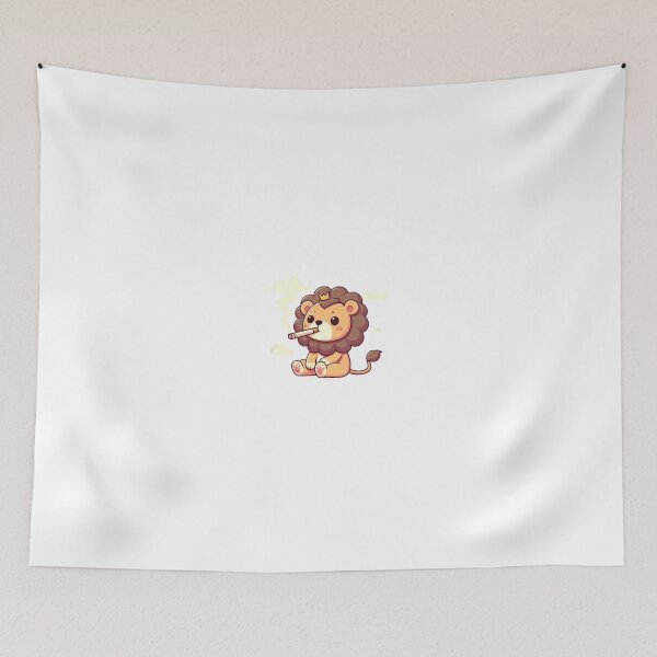 Item preview, Cigarette-smoking lion designed and sold by Kenji11.