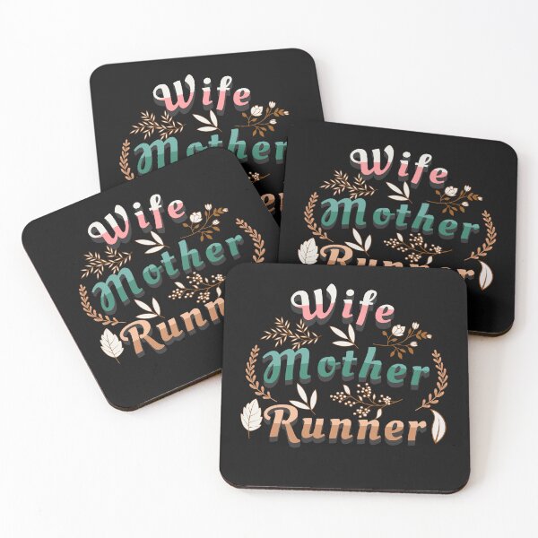 Item preview, Wife Mother Runner  designed and sold by retrorascal.