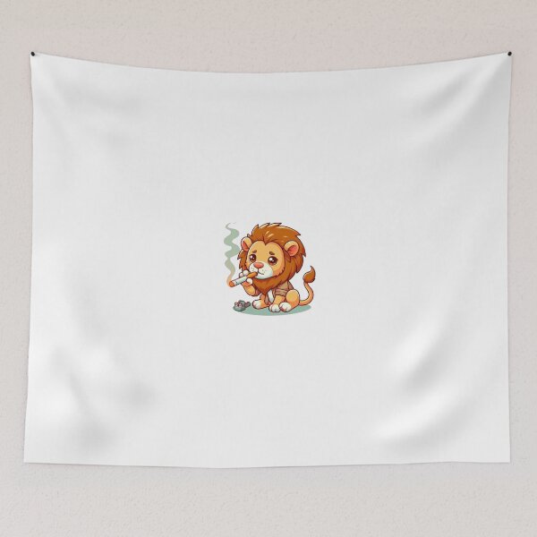 Item preview, Cigarette-smoking lion designed and sold by Kenji11.