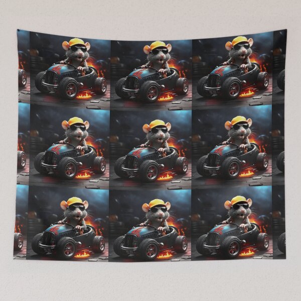 Item preview, Racing  Rats 8 designed and sold by degworld.