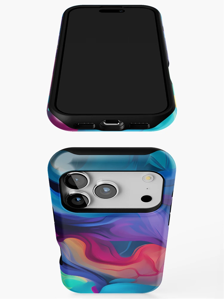 Thumbnail 3 of 4, iPhone Case, Luminous Spectrum designed and sold by RokansDesign.
