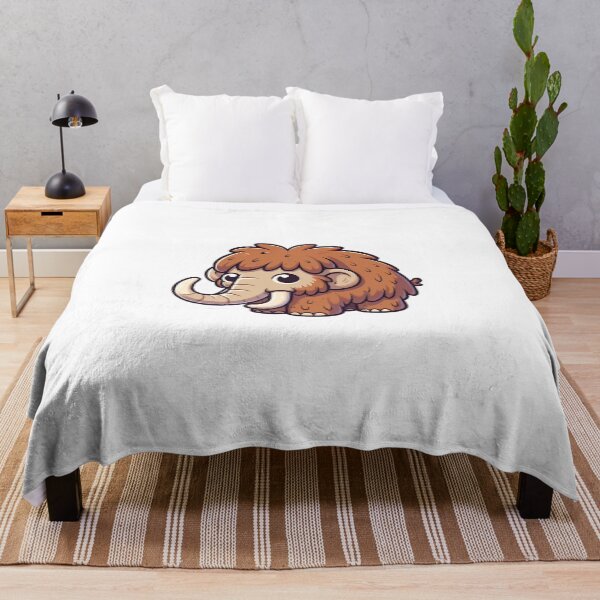 Item preview, Cute Woolly Mammoth Sticker designed and sold by scons1234.