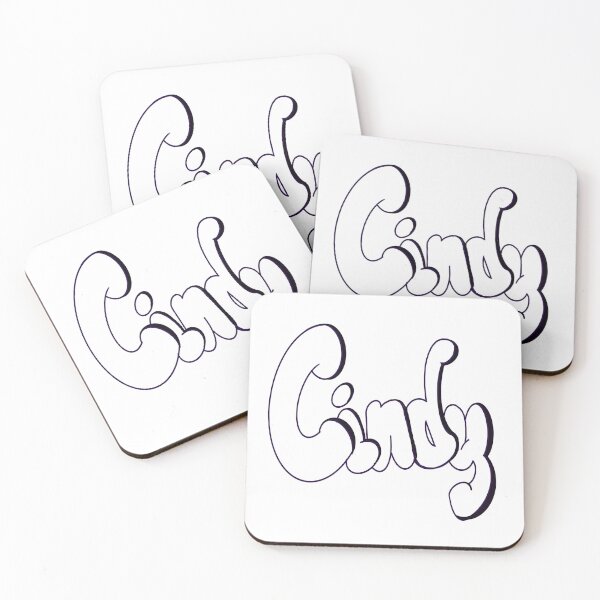 Item preview, Top 10 best personalised gifts Cindy white personalised personalized  custom name Cindy designed and sold by Artonmytee.