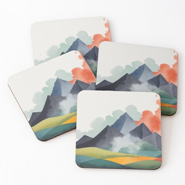 Item preview, Embrace the amazing smoky colors mountain. designed and sold by Great-store4U.