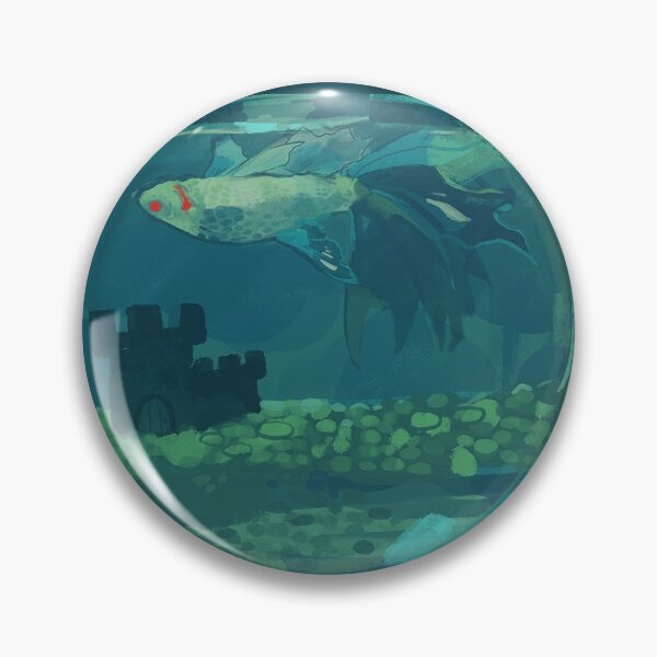 Item preview, No Space Betta Fish designed and sold by SeasaltPeaches.