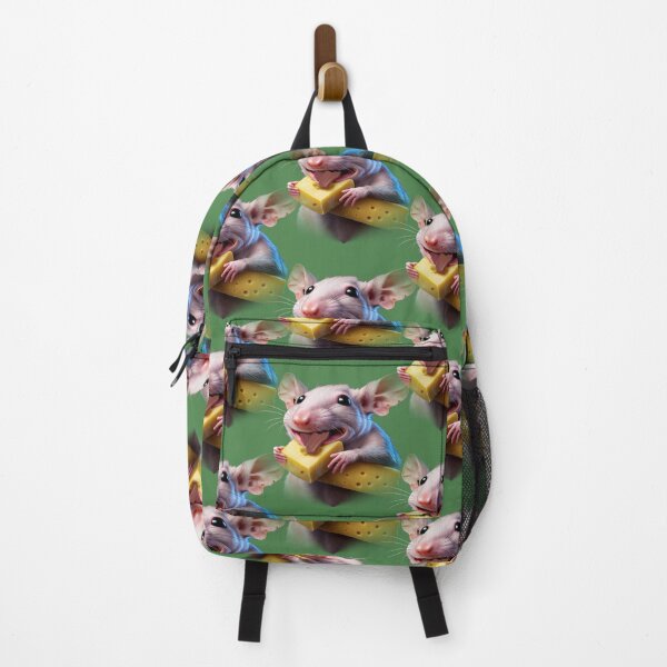 Item preview, A Hungry Rat Eats Swiss Cheese designed and sold by kristalcurt.