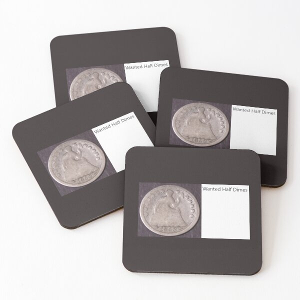 Item preview, Wanted Half Dimes   designed and sold by coinsxcrochet.