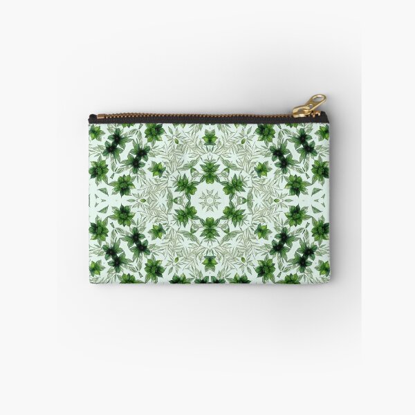 Item preview, Fresh mint combined in a pattern, green on white designed and sold by SimplyConnor.
