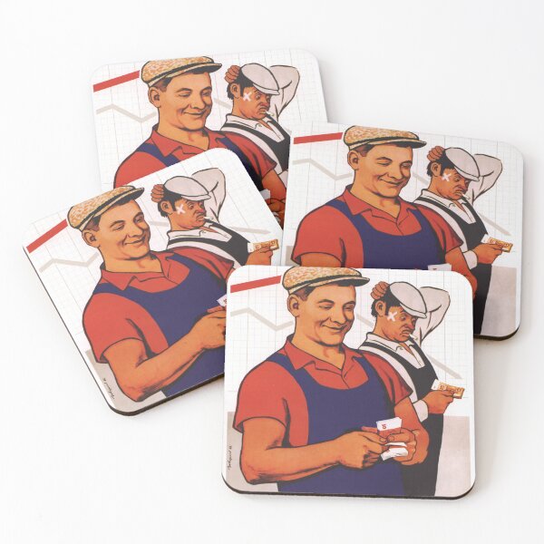 Item preview, You get paid based on you work - Propaganda in USSR CCCP Cold War designed and sold by RuRebels.
