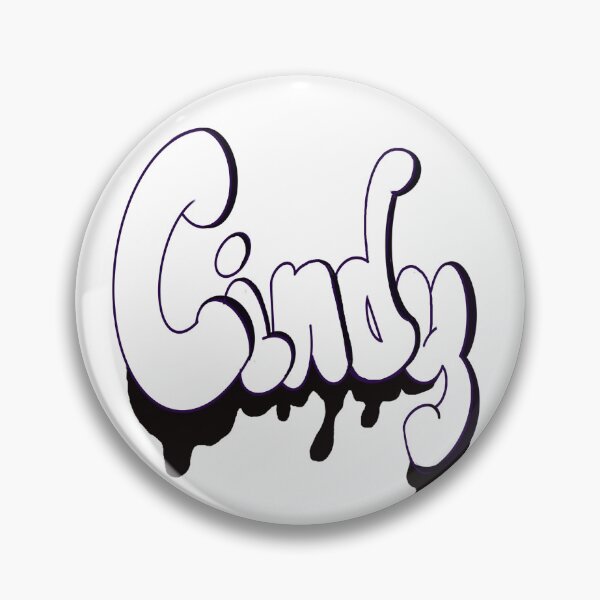 Item preview, Top 10 best personalised gifts Cindy white black drips personalised personalized  custom name Cindy designed and sold by Artonmytee.