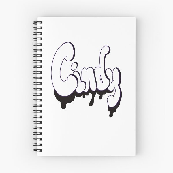 Item preview, Top 10 best personalised gifts Cindy white black drips personalised personalized  custom name Cindy designed and sold by Artonmytee.