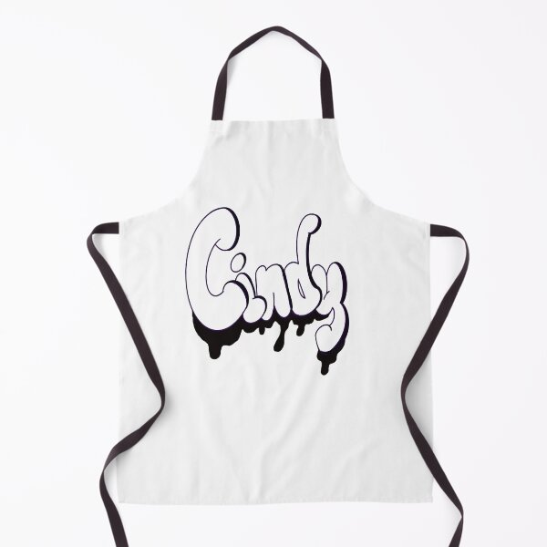 Item preview, Top 10 best personalised gifts Cindy white black drips personalised personalized custom name Cindy designed and sold by Artonmytee.