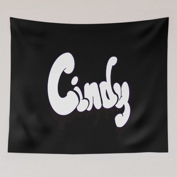 Item preview, Top 10 best personalised gifts Cindy white black drips personalised personalized  custom name Cindy designed and sold by Artonmytee.