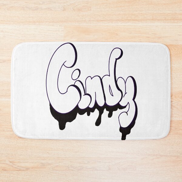 Item preview, Top 10 best personalised gifts Cindy white black drips personalised personalized  custom name Cindy designed and sold by Artonmytee.