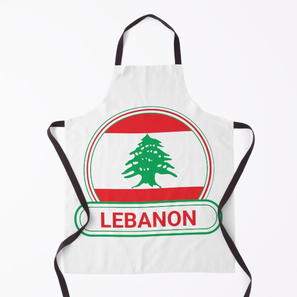 Aperçu de l'œuvre Badge du pays du Liban - Drapeau du Liban créée et vendue par chrisrivait.