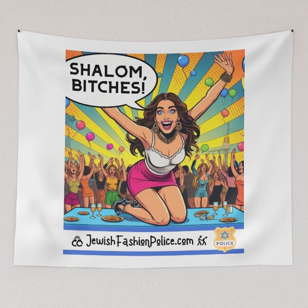 Artikelvorschau, Shalom, Schlampen! 3 entworfen und verkauft von Jewish Fashion Police.