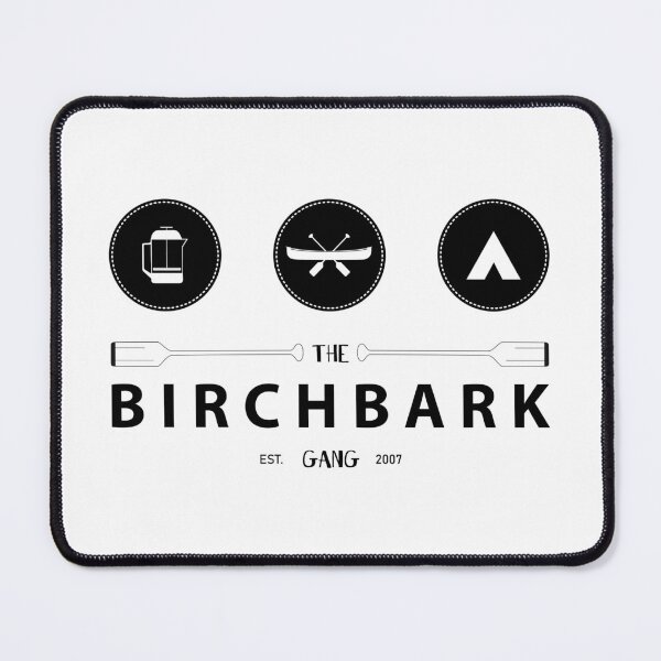 Item preview, The Birchbark Gang Solid - Black designed and sold by plaidshirtdesig.