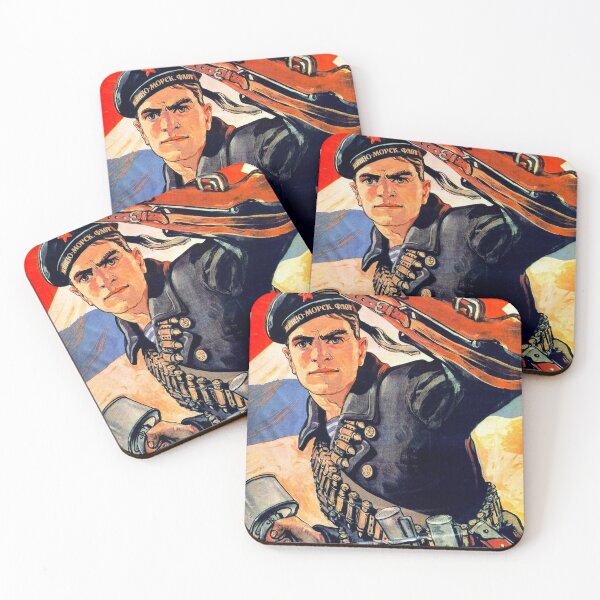 Item preview, We are storming WEST - Propaganda in USSR CCCP Cold War designed and sold by RuRebels.