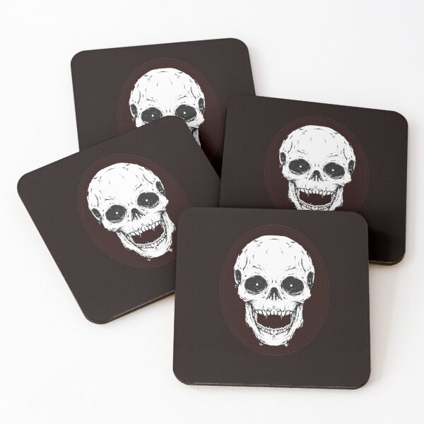 Item preview, black and white skull crain designed and sold by Tintto.