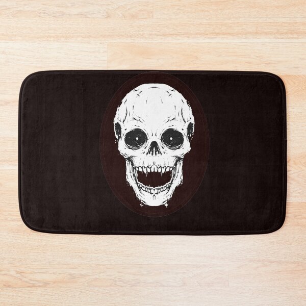 Item preview, black and white skull crain designed and sold by Tintto.