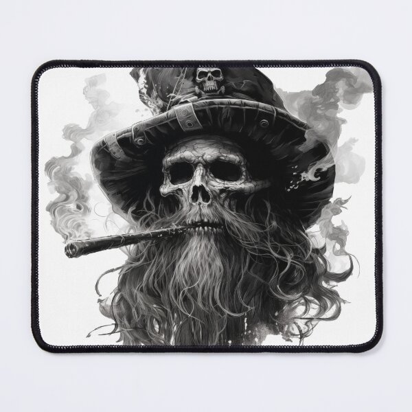 Item preview, Skull Pirate, Big Beard designed and sold by GobbleGoblin.