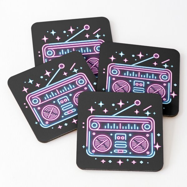 Item preview, Neon Boombox Radio designed and sold by DianaSadGirl.