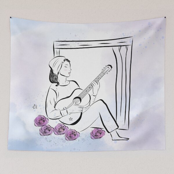 Item preview, Moon River Guitar Aud designed and sold by gracealexart22.