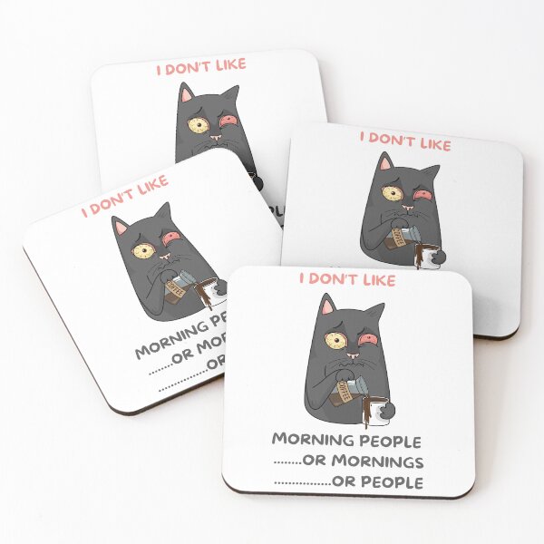 Item preview, I Don't Like Morning People Or Mornings Or People designed and sold by JaaCreativeShop.