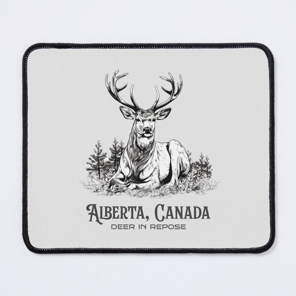 Item preview, ALBERTA UNTAMED: DEER IN REPOSE designed and sold by kcaandwu.