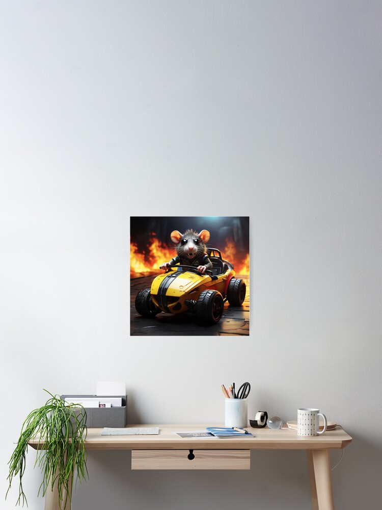 Thumbnail 2 of 3, Poster, Racing Rats 15 designed and sold by degworld.