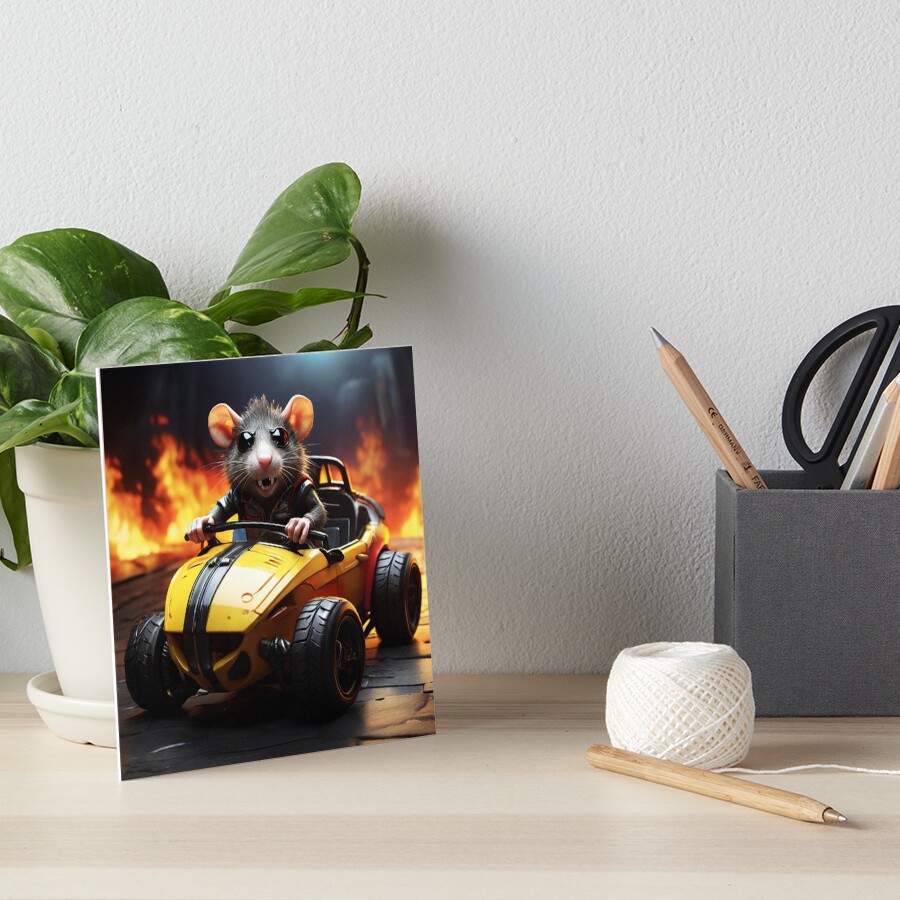 Item preview, Art Board Print designed and sold by degworld.