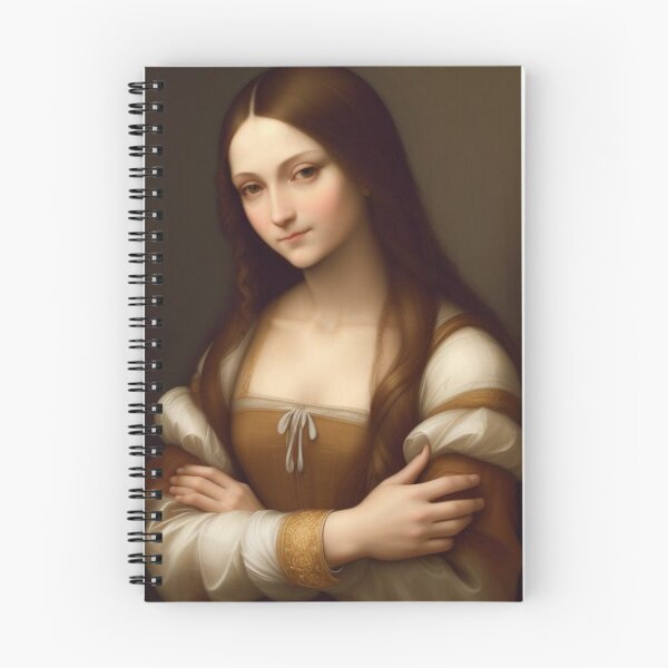 Item preview, Arms Folded Young Mona Lisa designed and sold by TheDarkWardrobe.
