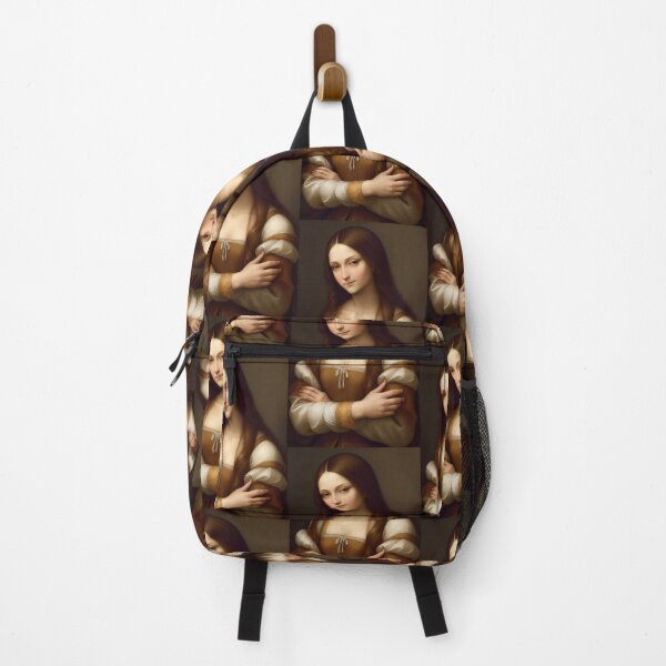Item preview, Arms Folded Young Mona Lisa designed and sold by TheDarkWardrobe.