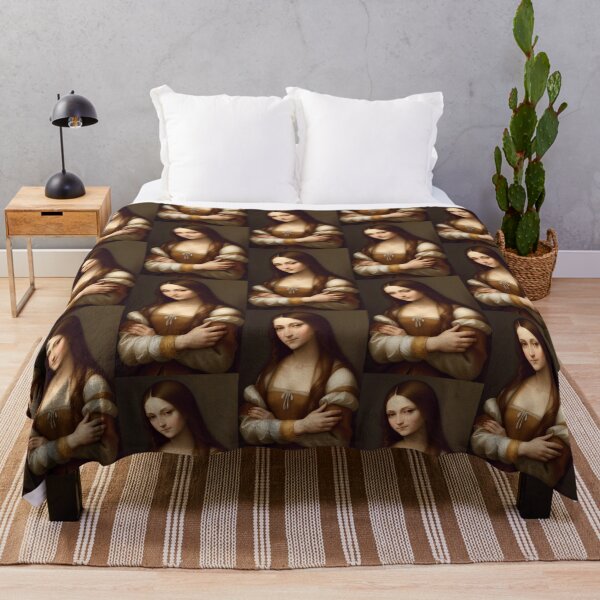 Item preview, Arms Folded Young Mona Lisa designed and sold by TheDarkWardrobe.