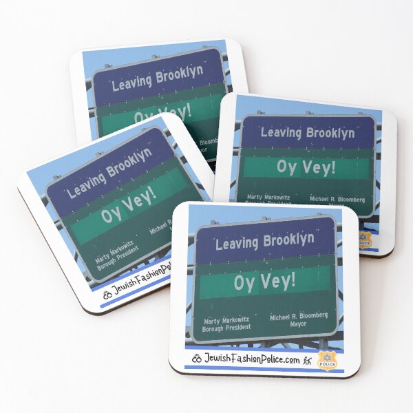 Item preview, Leaving Brooklyn, oy vey! designed and sold by Jewish Fashion  Police.